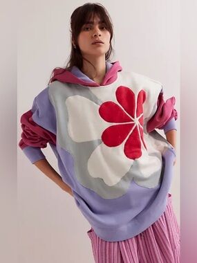 Free people clover hoodie NWT